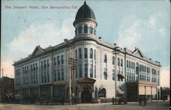 The Stewart Hotel San Bernardino, CA Postcard Postcard Postcard