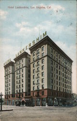 Hotel Lankershim Postcard