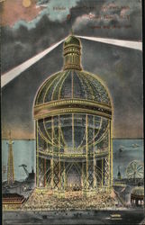 Friede Globe Tower, 700 feet high - Opens May 15 1907 Postcard