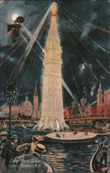 Luna Park Tower Postcard