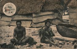 South Sea Islanders, Washington Island Postcard