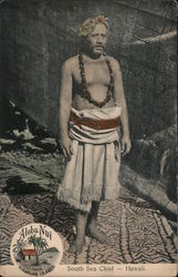 South Sea Chief Postcard
