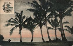 Waikiki Beach Postcard