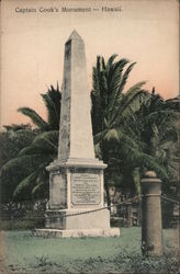 Captain Cook's Monument Postcard