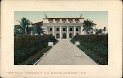 "Whitehall", Residence of H.M. Flagler Postcard