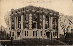 Court House, Ottawa County Miami, OK Postcard Postcard Postcard