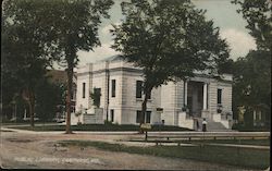 Public Library Postcard