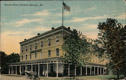Benton Hotel Excelsior Springs, MO Postcard Postcard Postcard