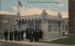Peerless Lithia Spring Excelsior Springs, MO Postcard Postcard Postcard