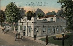 New Sulpho-Saline Pavillion Excelsior Springs, MO Postcard Postcard Postcard