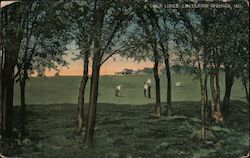 Golf Links Postcard