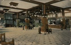 Lobby, The New Elms Excelsior Springs, MO Postcard Postcard Postcard