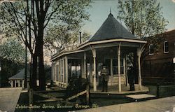 Sulpho-Saline Spring Postcard