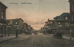 Third Avenue Hibbing, MN Postcard Postcard Postcard