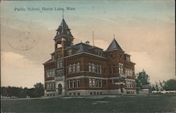 Public School Heron Lake, MN Postcard Postcard Postcard