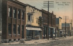 Third Avenue Hibbing, MN Postcard Postcard Postcard