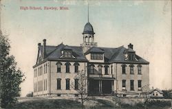 High School Hawley, MN Postcard Postcard Postcard