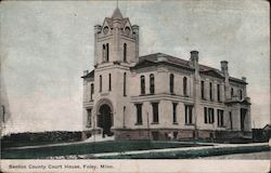 Benton County Court House Postcard