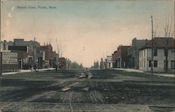 Street View Fulda, MN Postcard Postcard Postcard