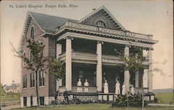 St. Luke's Hospital Fergus Falls, MN Postcard Postcard Postcard