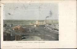 View Looking West Postcard