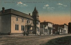 Malingren and Merryman Blocks on 11th Street Postcard