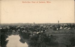 Bird's=Eye View Postcard