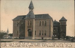 Delano High School Postcard