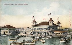 Duluth Boat Club Postcard