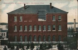 Library Building, St. Johns' University Collegeville, MN Postcard Postcard Postcard