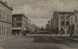 2nd Street, Looking East Crookston, MN Postcard Postcard Postcard