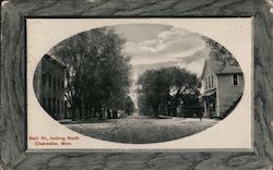 Main St., Looking South Postcard