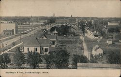 Birdseye View Breckenridge, MN Postcard Postcard Postcard