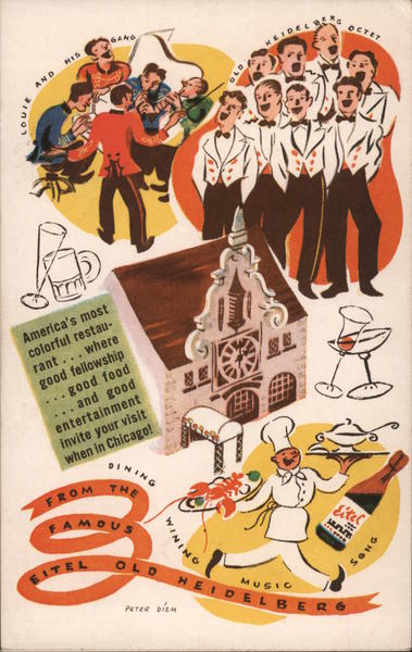 Old Heidelberg Restaurant Chicago Illinois