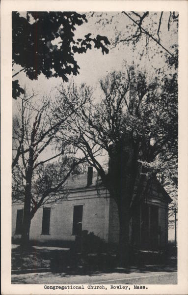 Congregational Church - 1961 The Jewett Family of America Reunion Rowley Massachusetts