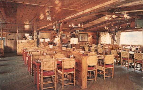 Dining Room of Longhorn Palace Franconia Notch New Hampshire