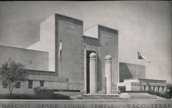 Masonic Grand Lodge Temple Waco Texas
