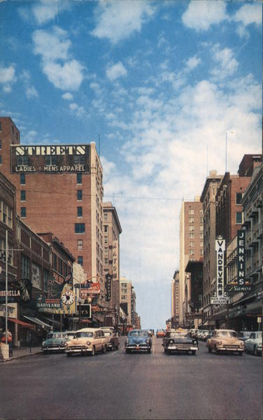 Main Street, Looking North Tulsa Oklahoma