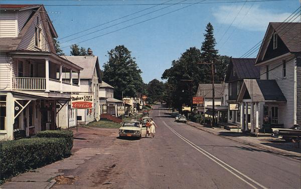 Business District Hensonville New York