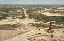 Aerial View of Cape Canaveral, Florida Postcard