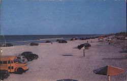 Looking South from Pier Casino Postcard