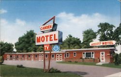 Camden Motel Postcard