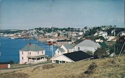 View of Town Postcard