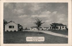 Ideal Motel Postcard