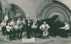 The Hans Muenzer Orchestra at the Old Heidelberg Restaurant Postcard
