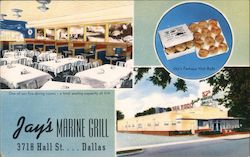 Jay's Marine Grill Dallas, TX Postcard Postcard Postcard