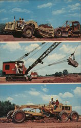 National School of Heavy Equipment Operation Charlotte, NC Postcard Postcard Postcard