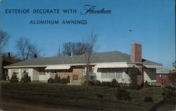 Flexalum Aluminum Awnings Postcard