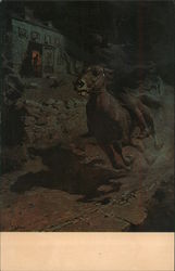 The Midnight Ride of Paul Revere by William Leigh, Old North Church Postcard