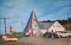 The Tepee - Souvenirs Postcard